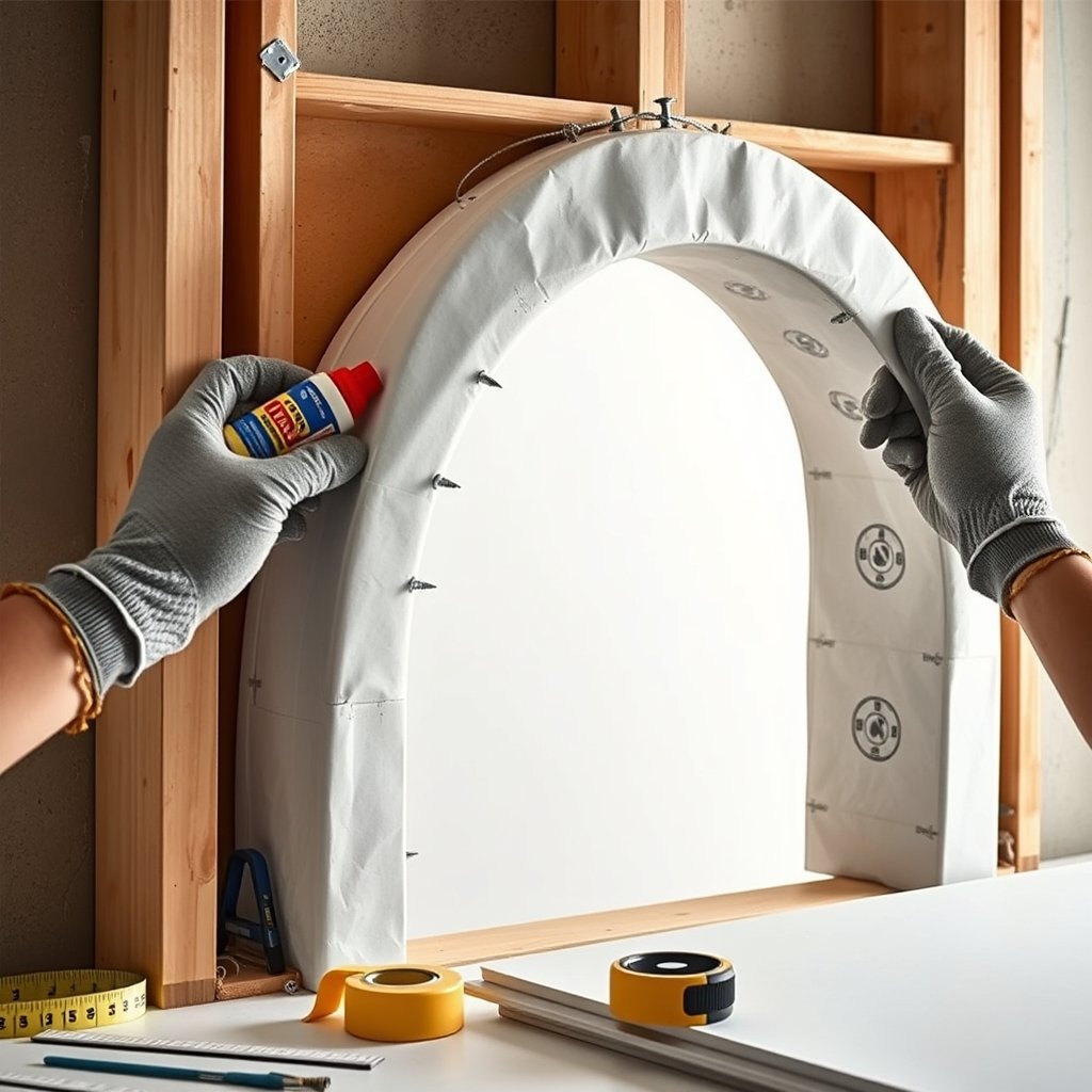 Arch doorway DIY - Illustration 2