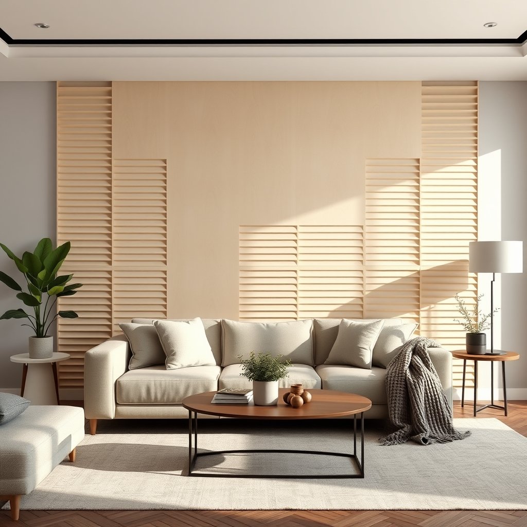 Fluted wall panel DIY - Illustration 1