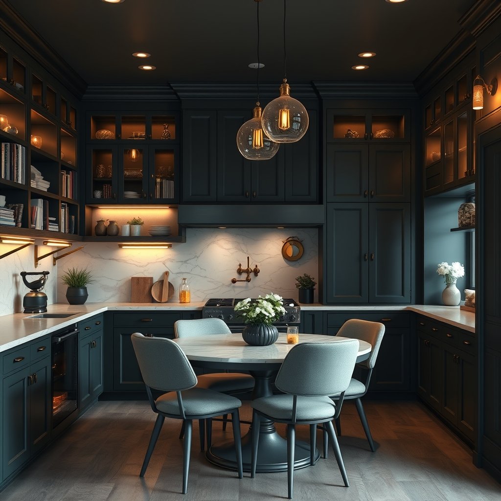 Moody kitchen design - Illustration 3