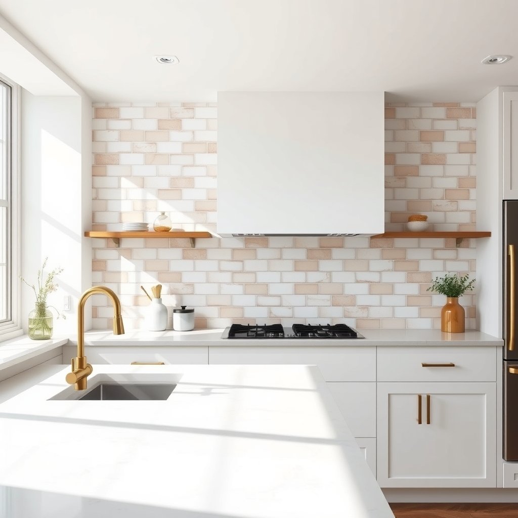 Zellige tile backsplash - Illustration 1