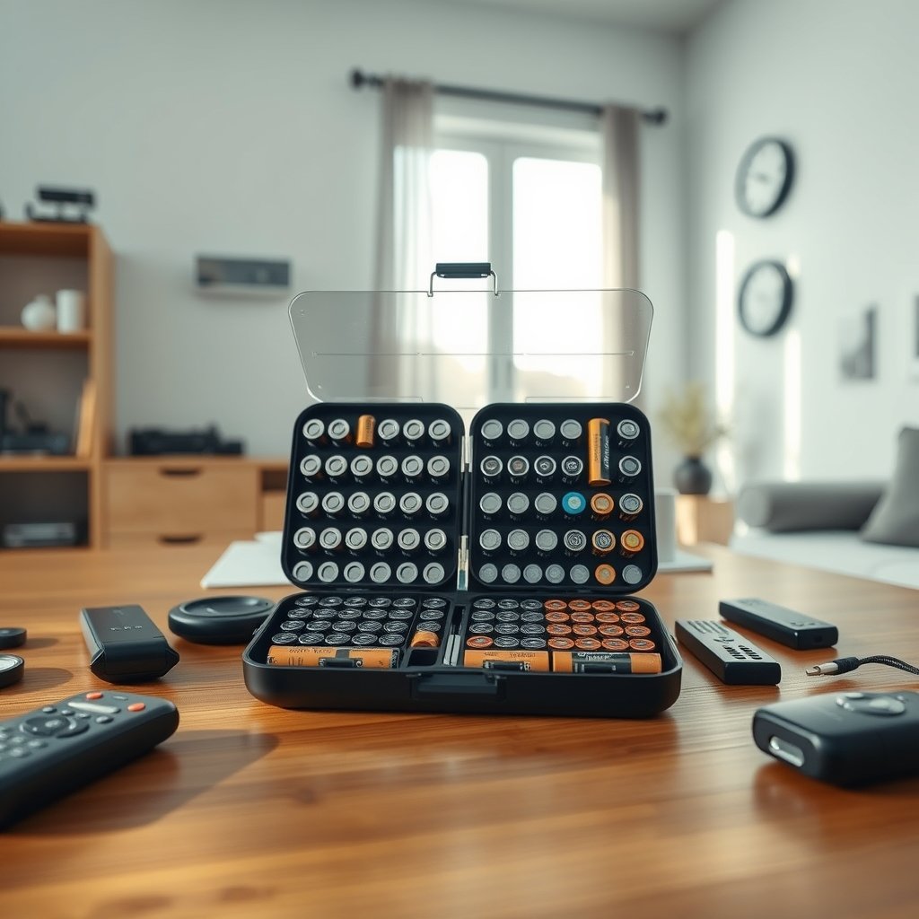 battery organizer product view