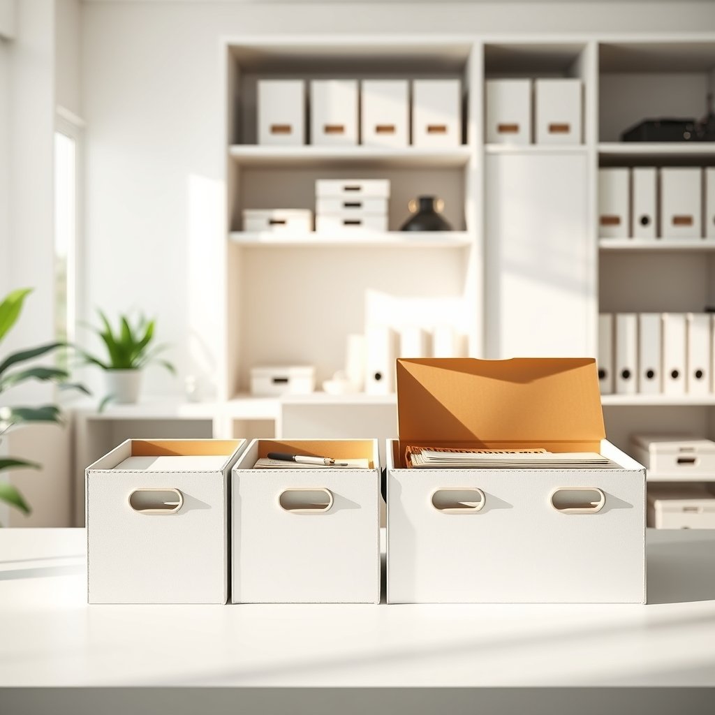 file boxes product view