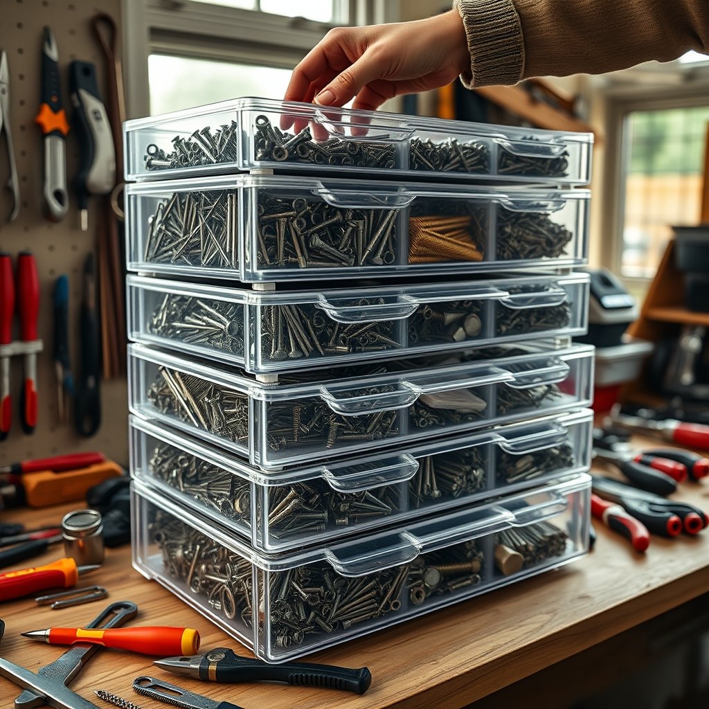 storage organizer in action