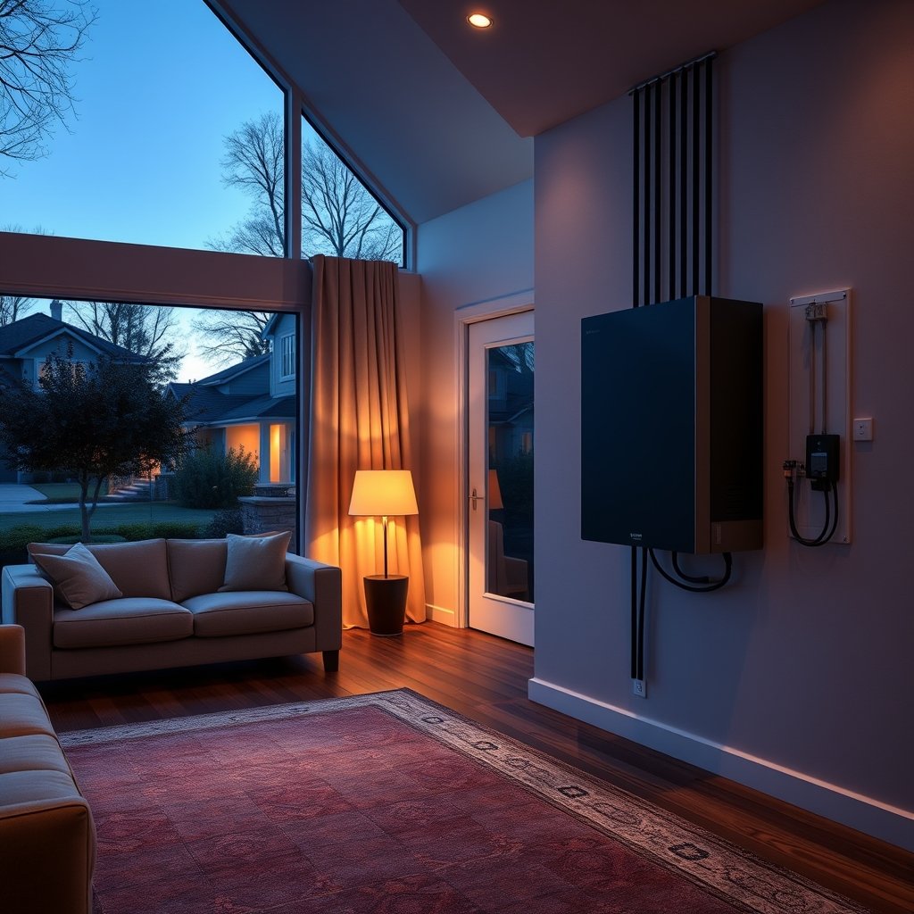 Home battery backup system - Illustration 1