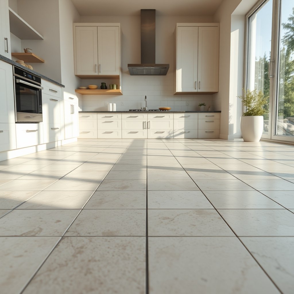 Peel and stick floor tile over existing tile - Illustration 1