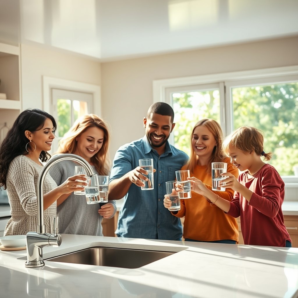 Whole house water filtration system - Illustration 1