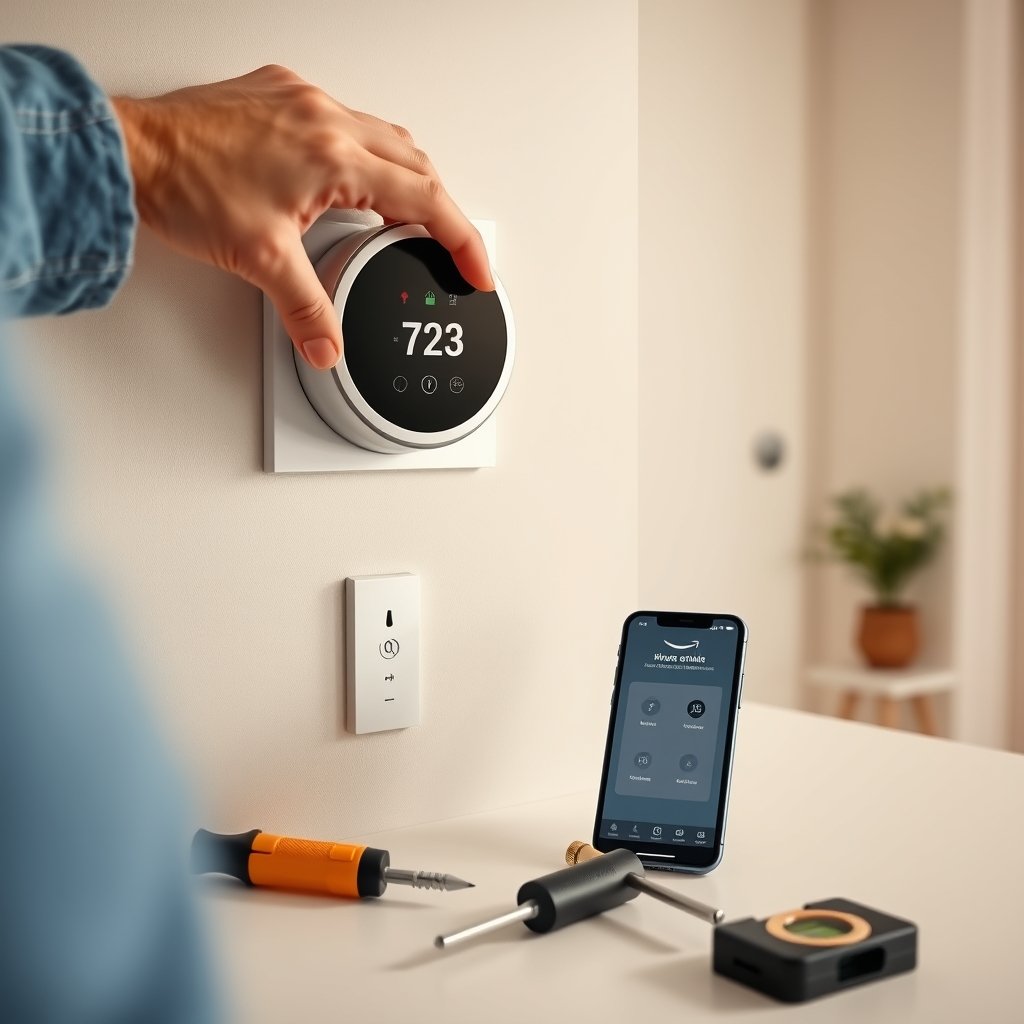amazon smart thermostat - Illustration 2