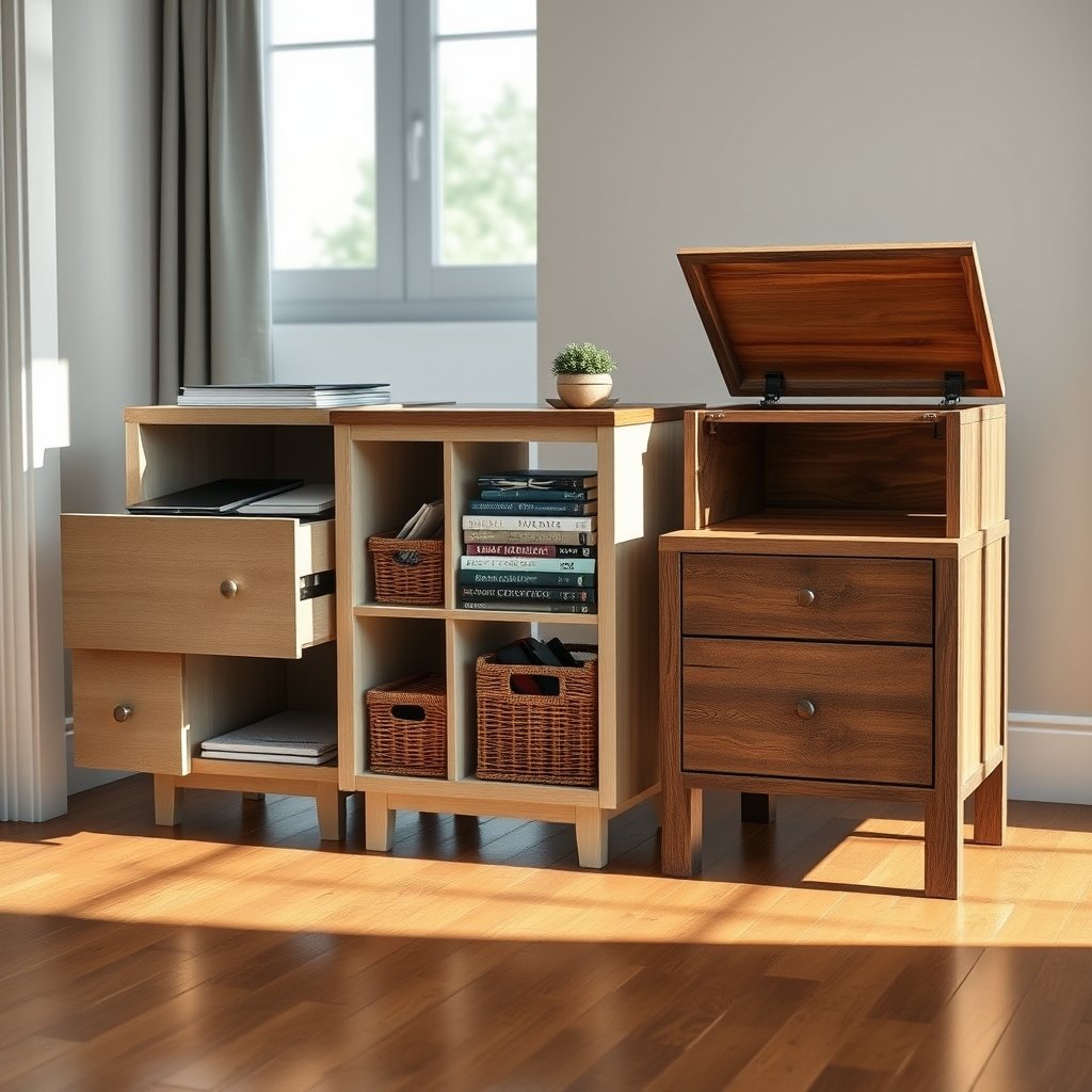 end table with storage - Illustration 2