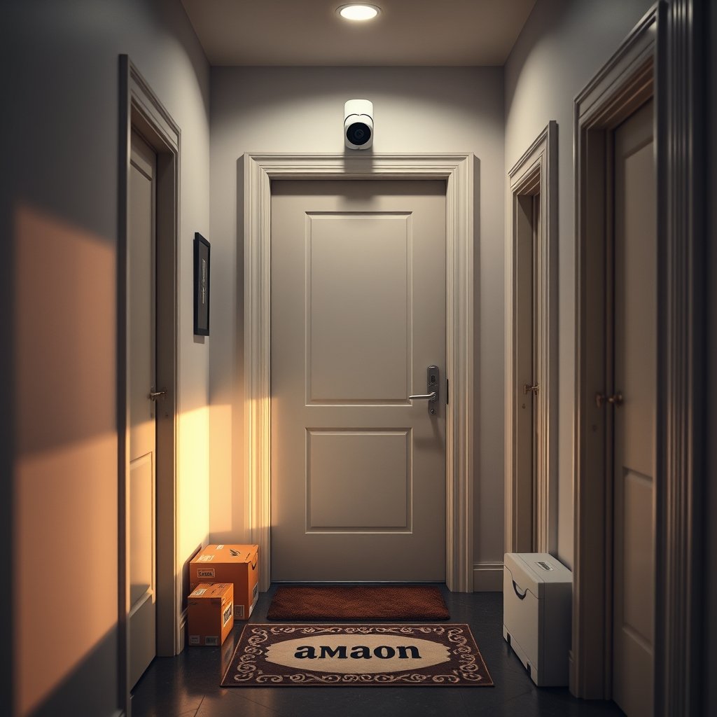 front door camera for apartment - Illustration 1
