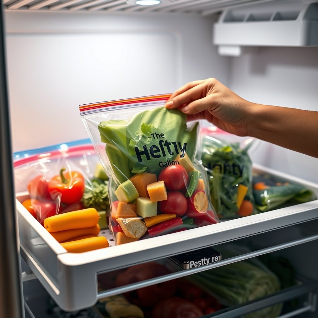 storage bags in action