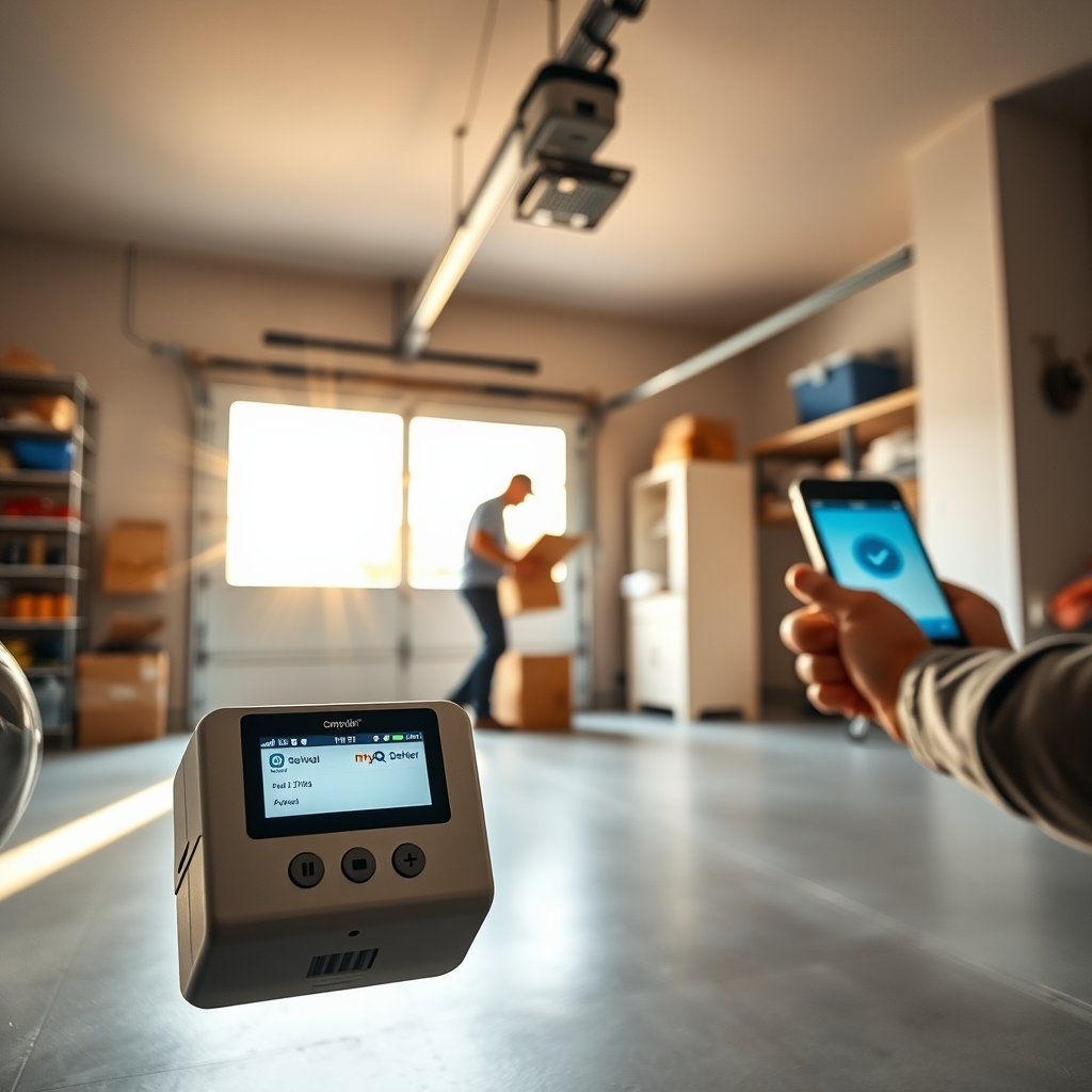 garage control in action