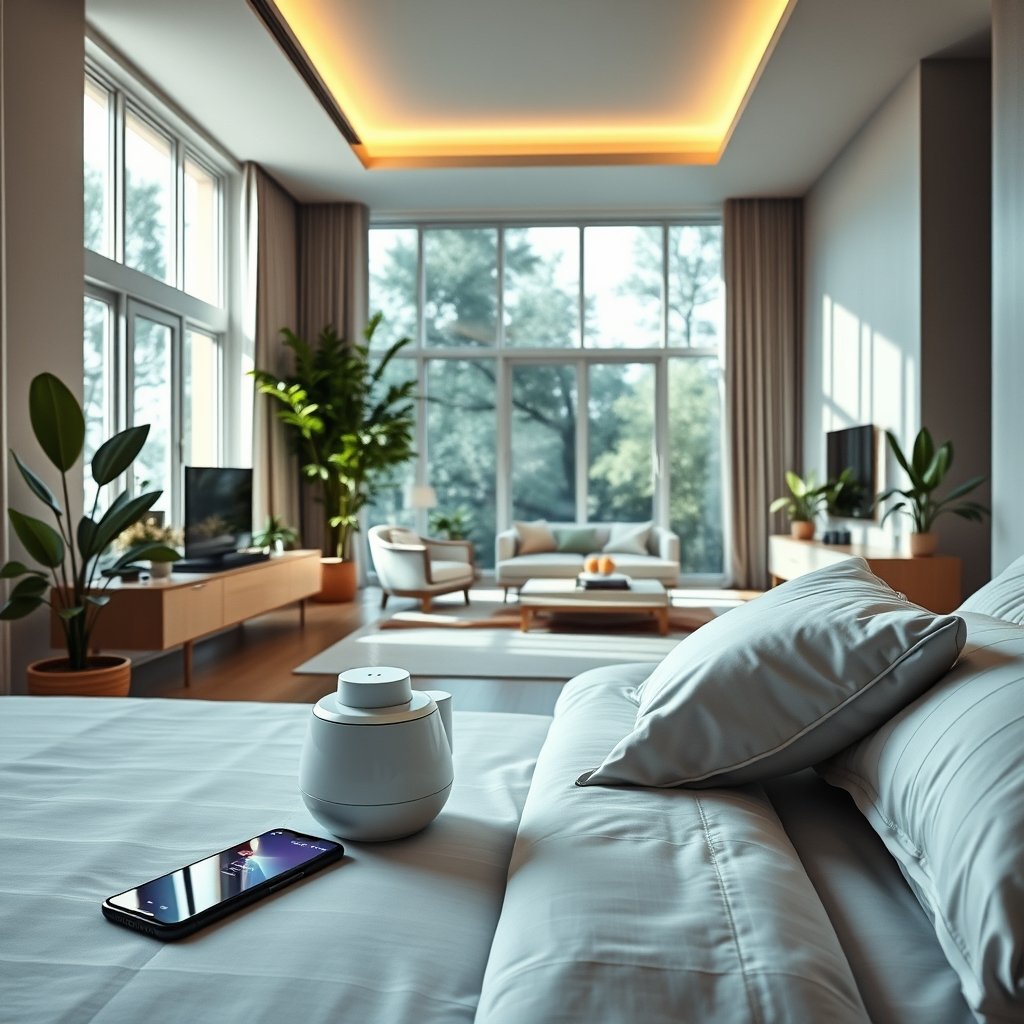 smart humidifier product view