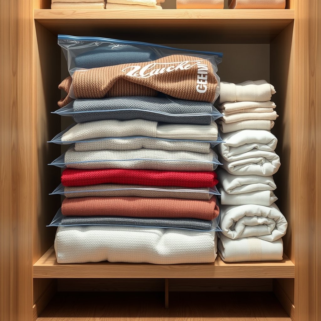 vacuum bags in action