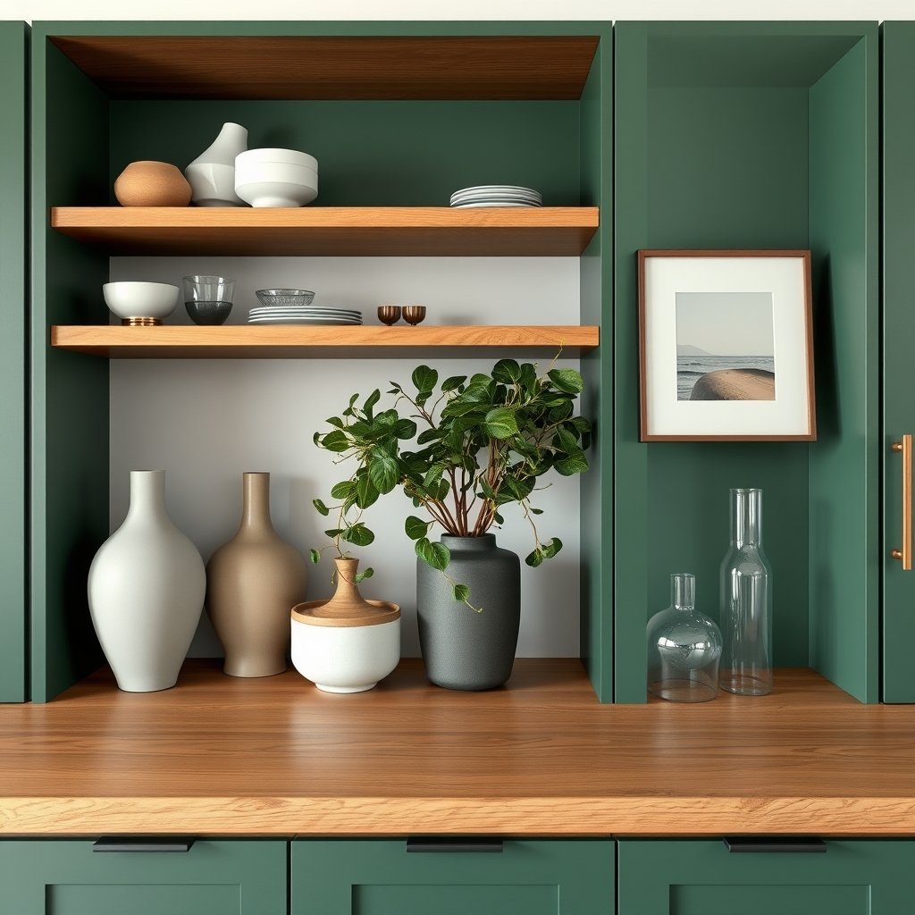 what to put on top of kitchen cabinets modern - Illustration 2