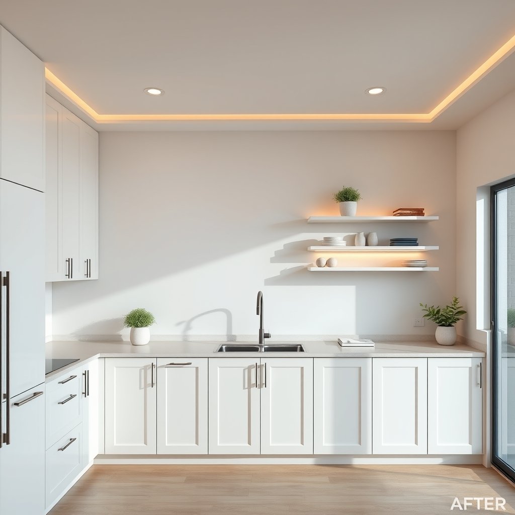 what to put on top of kitchen cabinets modern - Illustration 3
